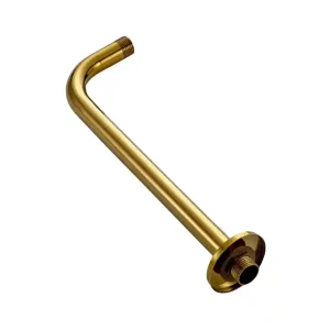 Aanbieding Muursteun Tube voor hoofddouche Goud