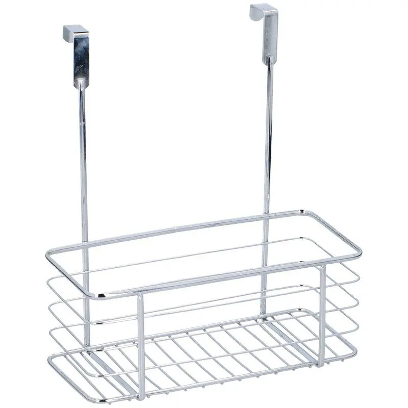 Shop Nu Badkamer mandje met ophang haken 28 cm - Douche- en badrekjes