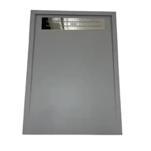 Laatste Versie Composiet douchebak Subway ECO 85x120cm Egaal Betongrijs RAL7004