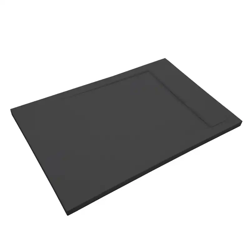 Veilige Betaling Composiet Light douchebak New York 80x160cm zwart