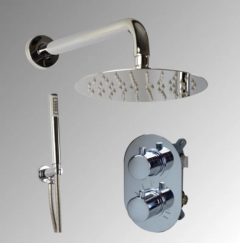Beste Prijs Inbouw regendoucheset Saturnus chroom