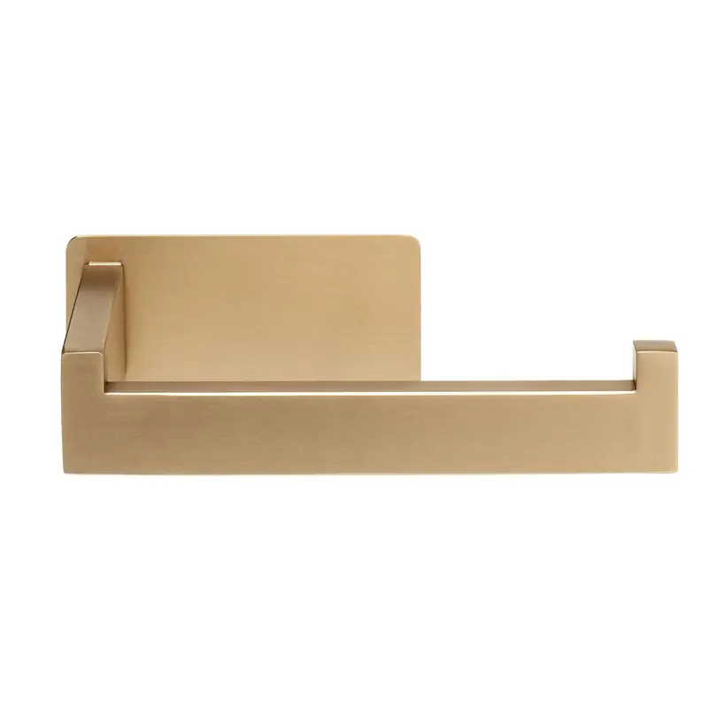 Nieuwe Collectie XIVADA WC rolhouder Luca - Zonder Boren - Rvs - Zelfklevend - Goud