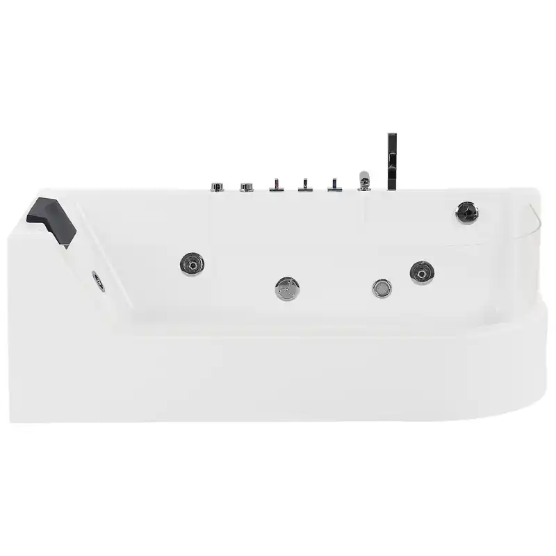 ACUARIO - Hoekbad whirlpool - Wit - 80 x 170 cm - Acryl Must-Have