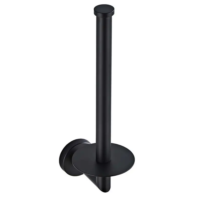 Aanbieding XIVADA Reserverolhouder Banci - Boren - Voor 2 wc rollen - Zwart