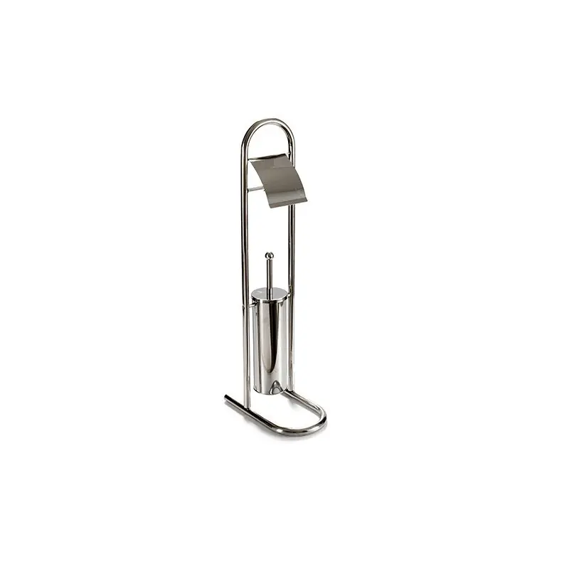 Berilo Toiletborstel - chrome metaal - 78 cm - Toiletborstels Beste Prijs