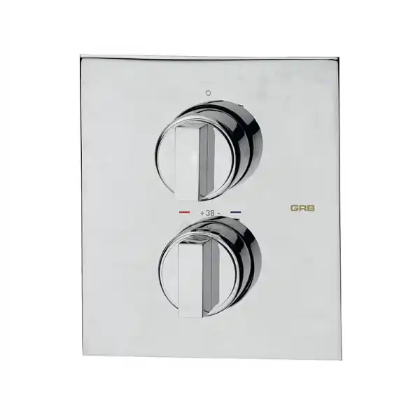 Thermostatische inbouwkraan Kala met 3-weg omstelregeling chroom Beste Prijs