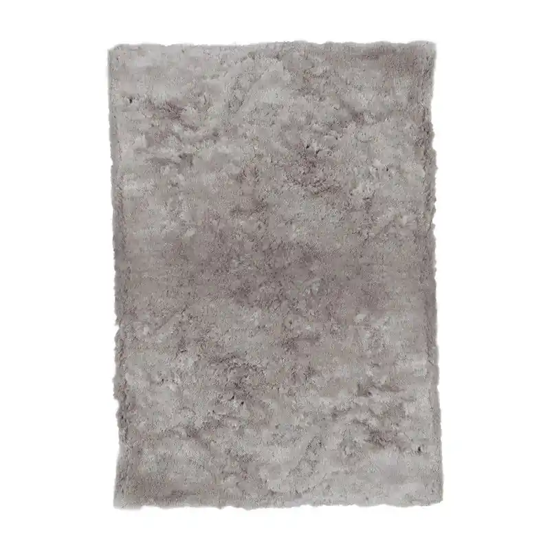 Vloerkleed Grijs Katoen Polyester - 160x230cm - Olav Alleen Vandaag