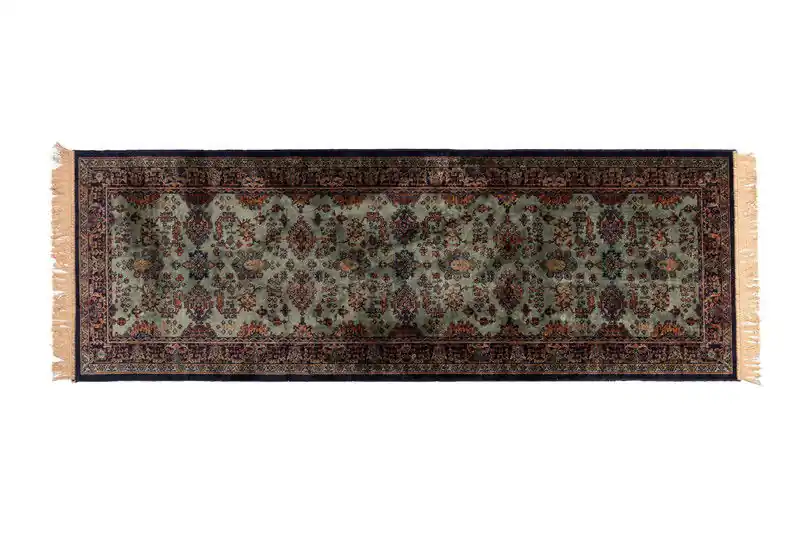 Housecraft Living Raz Vloerkleed Loper 240X80 cm Perzisch/ Oosters Motief Groen Exclusief