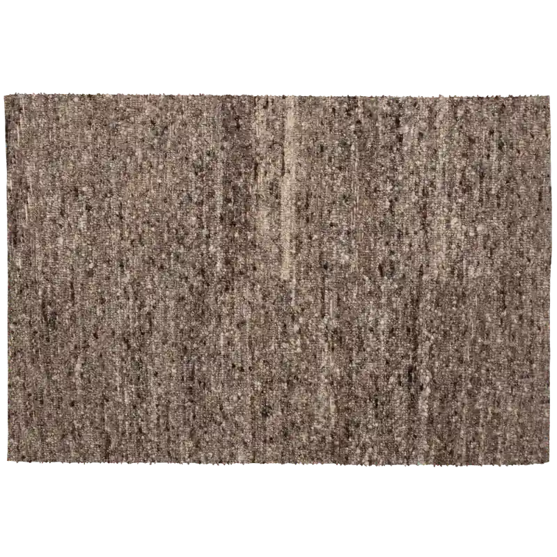 WOOOD vloerkleed Efia - Wol - Bruin Melange - 170x240 cm Nieuwe Collectie