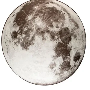 Populair Zuiver Moon Buiten Vloerkleed Rond '200 Grijs