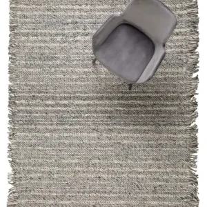 Zuiver Frills Vloerkleed 170x240 Grijs/Blauw Gratis Verzending