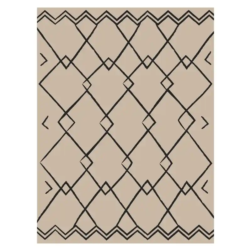 Voordeelprijs MISOU Vloerkleed - Rechthoek - Tapijt - Woonkamer - Veranda - Slaapkamer - Kleed - 150x200cm - voor Binnen en Buiten - NAOMI
