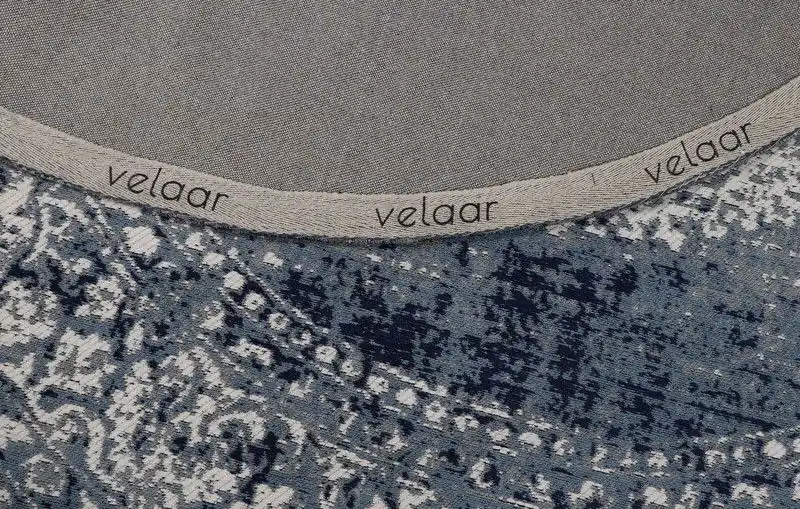 Superprijs Vloerkleed Rond - Blauw - Ø150cm - Vloerkleed Durban