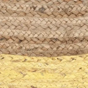Vloerkleed Rond - Natuel/Geel - Ø150cm - Vloerkleed Jaipur Modern