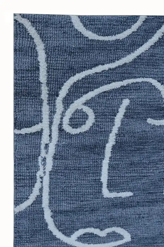 Vloerkleed Blauw - 200x300x0,5cm - Vloerkleed Florence Beste Prijs