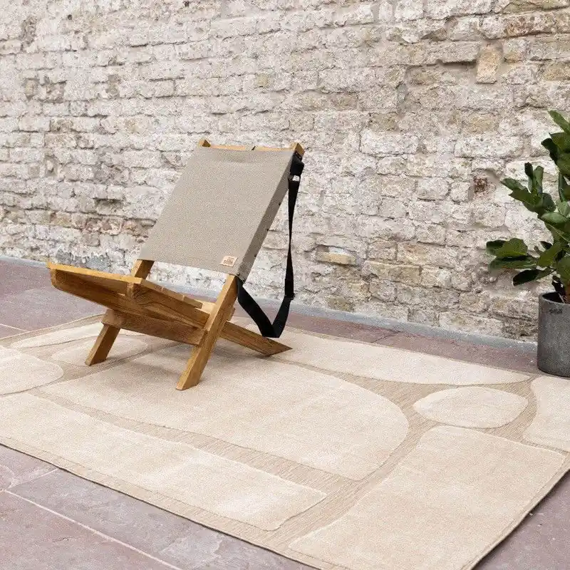Buitenkleed Stone Bruin Interieur05 - Polypropyleen - 200 x 290 cm - (L) Lage Kosten