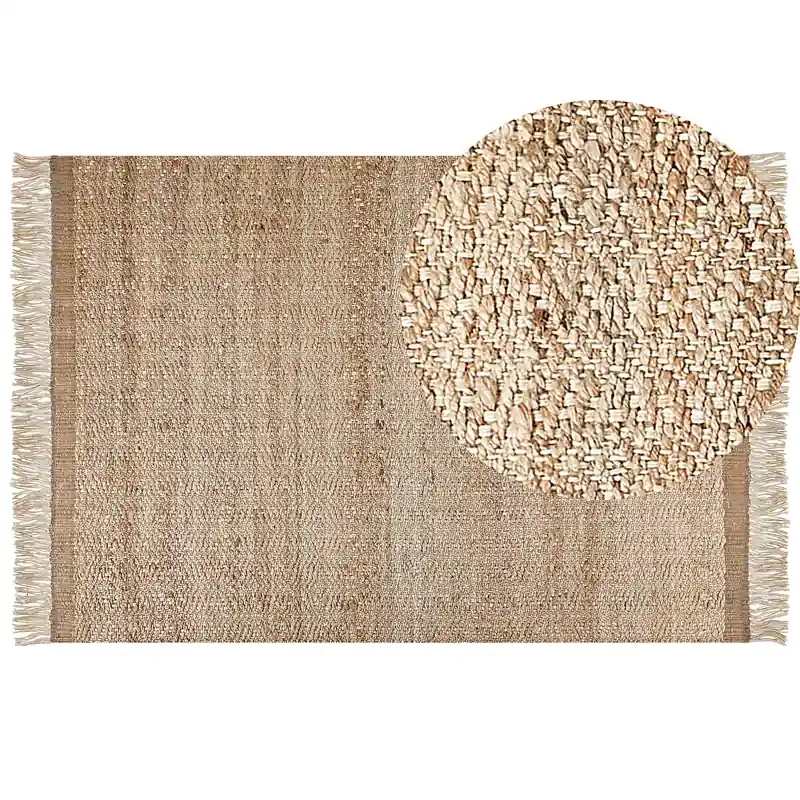 ABANA - Jute vloerkleed - Beige - 160 x 230 cm - Jute Voordeelprijs