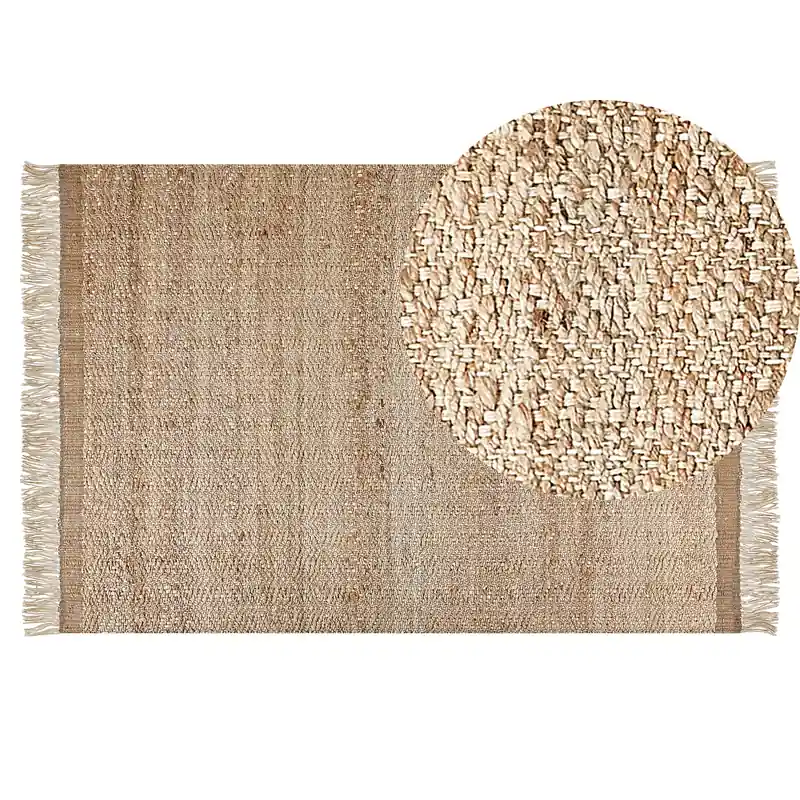 ABANA - Jute vloerkleed - Beige - 140 x 200 cm - Jute Laatste Kans