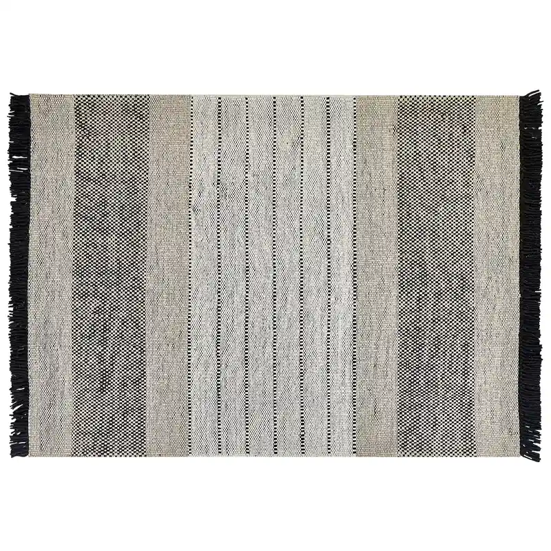 YAZLIK - Modern vloerkleed - Lichtbeige - 160 x 230 cm - Wol Op = Op