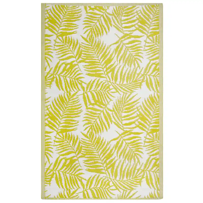 Weekendaanbieding KOTA - Outdoor kleed - Geel - 120 x 180 cm - Polypropyleen