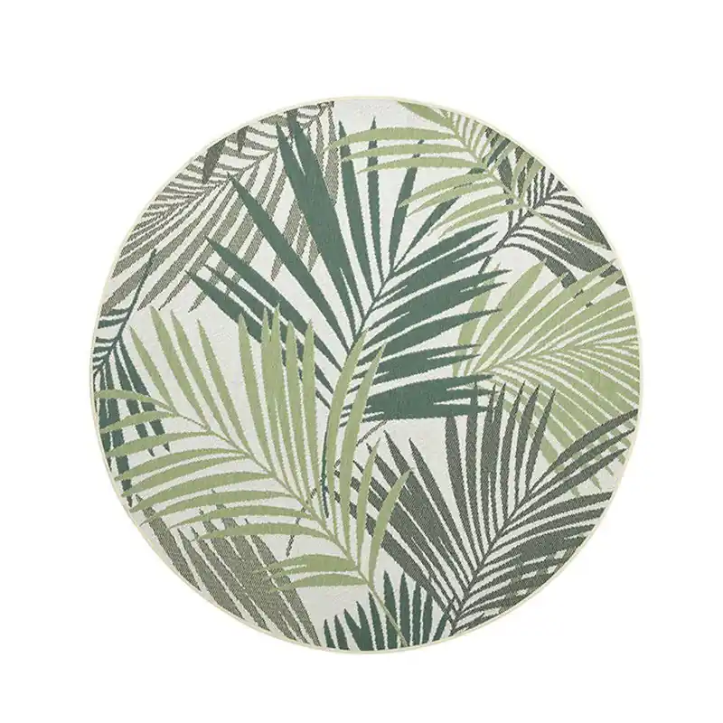 Garden Impressions Buitenkleed Naturalis palm leaf Ø160 cm Fabrieksprijs