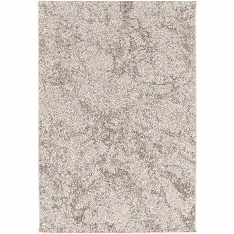 Nieuwe Collectie Garden Impressions Buitenkleed Madras 120x170 cm - marble taupe