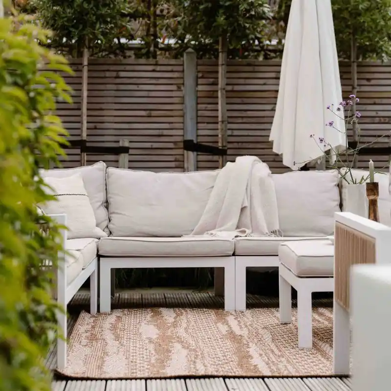Bestseller Buitenkleed Ibiza Oos Jute Beige - Polypropyleen - 240 x 330 cm - (XL)