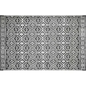 Feel Furniture - Vloerkleed voor buiten - 280x370cm - Zwartwit Exclusief