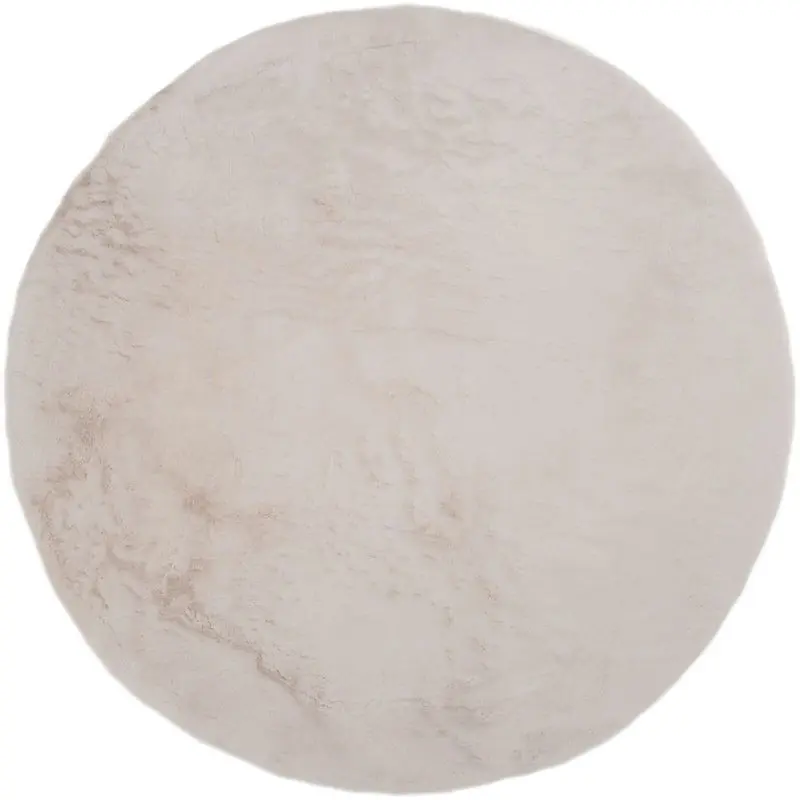 Vloerkleed Velluto Beige - Rond ø160 cm Authentiek