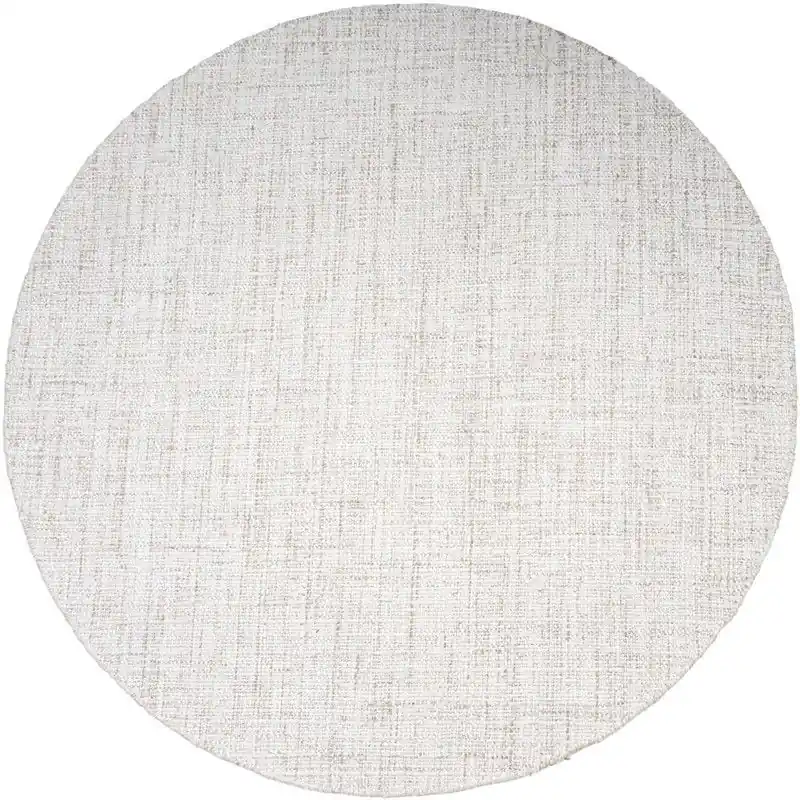 Gereduceerde Prijs Vloerkleed Cross Light Beige - Rond ø160 cm