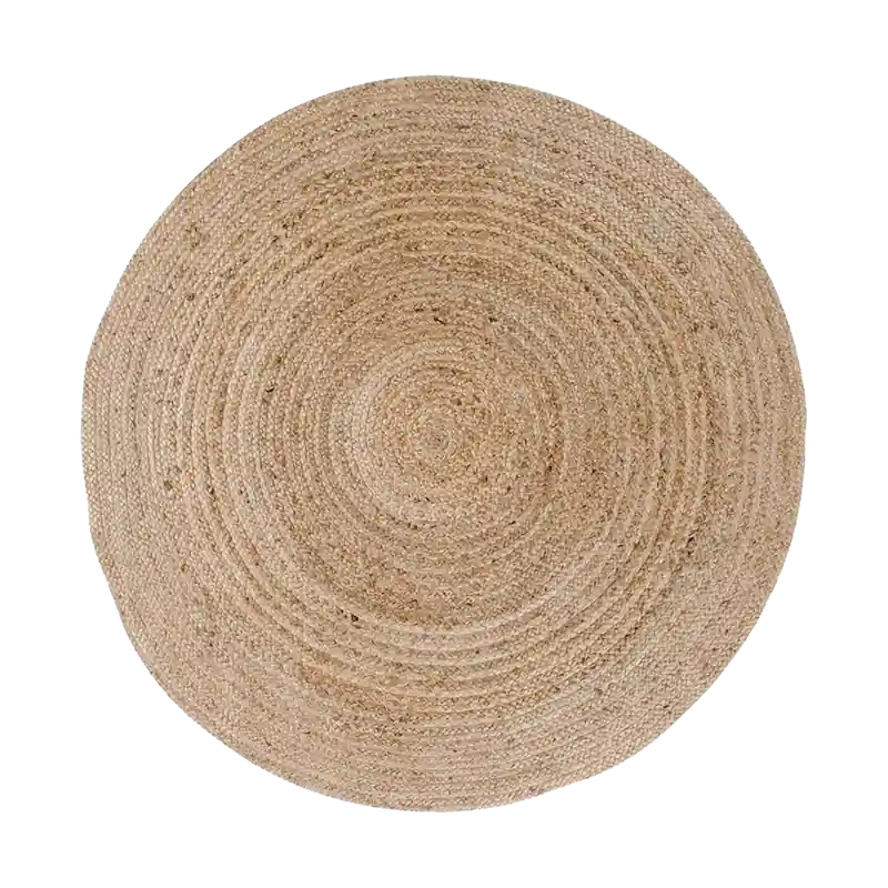 Milou jute vloerkleed naturel - Ø 180 cm Must-Have