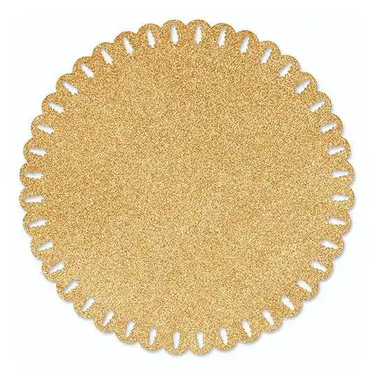 Favoriet Placemat Xmas tree goud