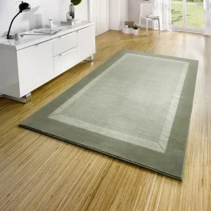 Finale Uitverkoop Laagpolig vloerkleed - Designer Velours - Groen - 200x290 cm