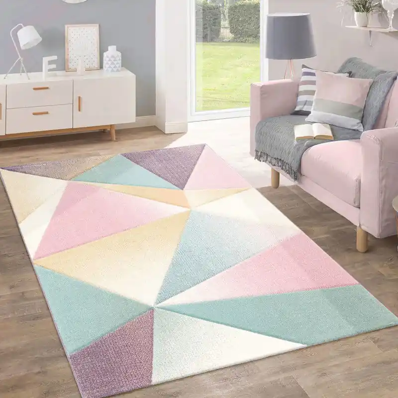 Premium Laagpolig Vloerkleed - Kosaro Geometrisch - Multi - 160x220 cm