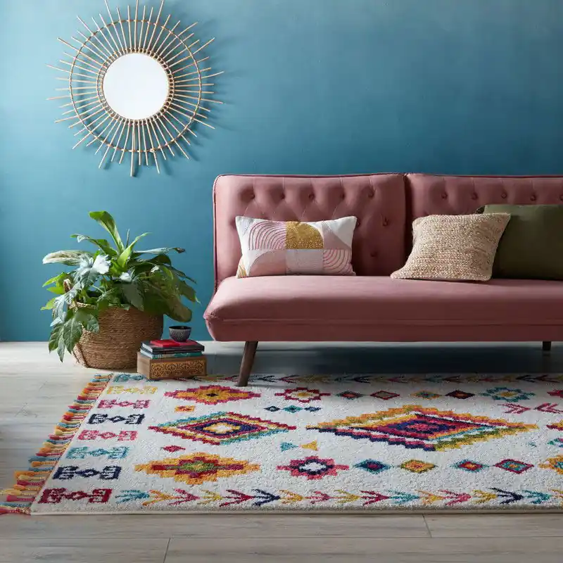 Seizoensaanbieding Kleurrijk vloerkleed - Coyote Multi - 200 X 290 CM