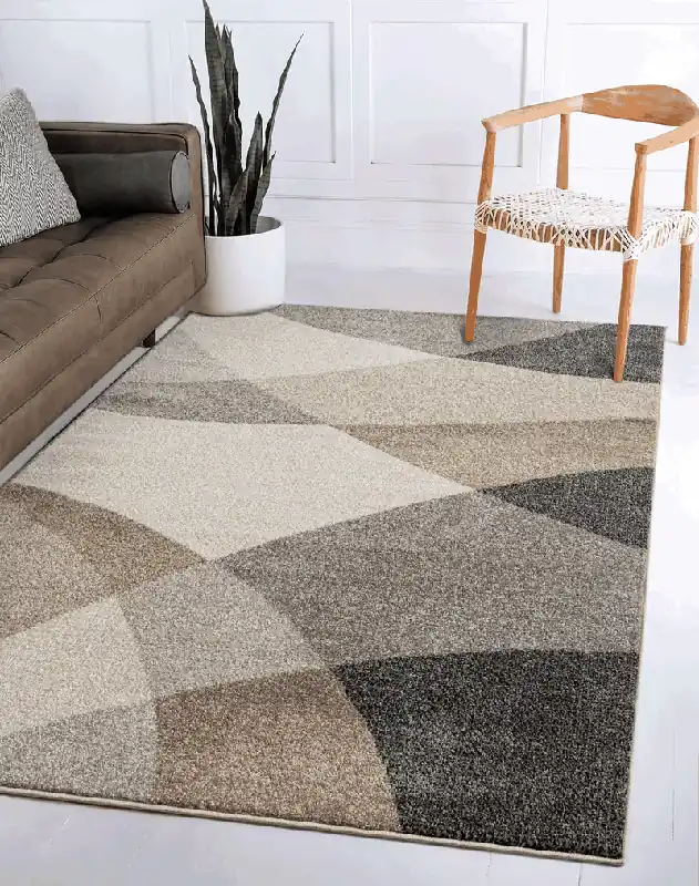 Beperkt Aanbod Belos Modern Beige vloerkleed - Designer - 240 X 330 CM