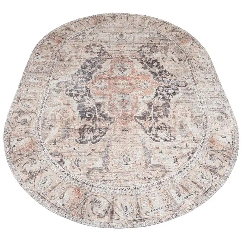 Voordeelprijs Vloerkleed Mahal Beige 00 - Ovaal 200 x 290 cm