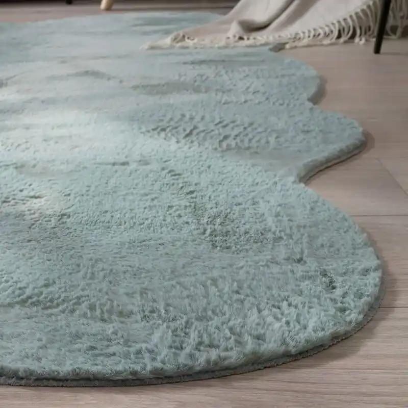 Exclusief Kinderkleed - Wolk - Turquoise - 70x200 cm