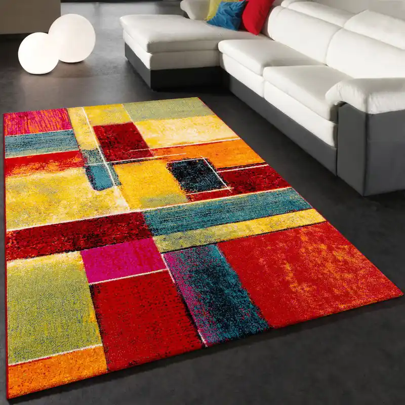 Professioneel Laagpolig Vloerkleed - Cantera - Multi - 160x230 cm