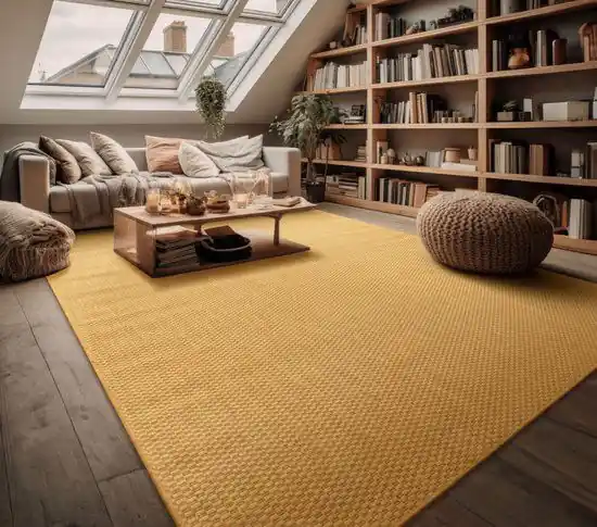 Binnen en Buitenkleed Veniro - Geel - 160x220 cm Budget