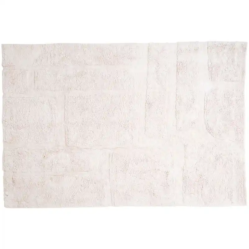Wasbaar Vloerkleed Bibi - Natural 140 x 200 cm Handgemaakt