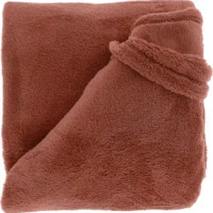 Hoge Kwaliteit Plaid justin 200x150 cm marsala