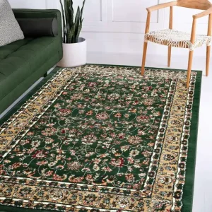 Klassiek vloerkleed - Skazar Oosters Motief Groen - 240 X 340 CM Koop Vandaag