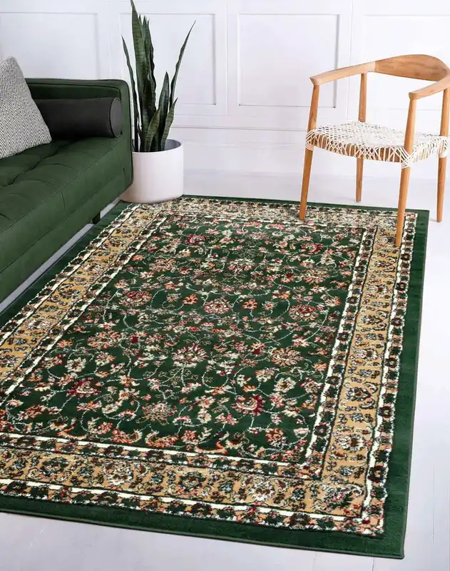 Klassiek vloerkleed - Skazar Oosters Motief Groen - 240 X 340 CM Koop Vandaag
