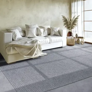 Authentiek Villeroy & Boch - Wol vloerkleed - Francois - Zilver - 120 X 170 CM
