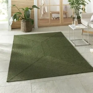 Aanbieding Binnen- En Buitenkleed - Trenzado Groen - 160 X 230 CM