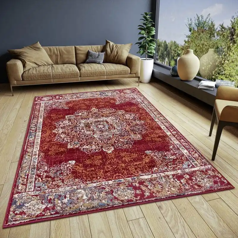Vintage vloerkleed - Maderno Rood / Multi - 80 X 120 CM Bestseller