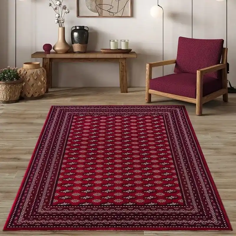 Alcon Klassiek Rood vloerkleed - Oosters - 240 X 340 CM Hoge Kwaliteit