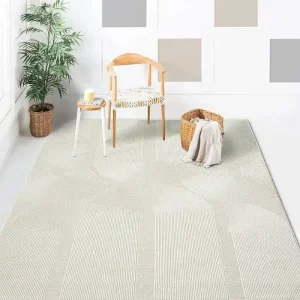 Speciale Aanbieding Aurelia Modern Crème vloerkleed - - 200 X 290 CM