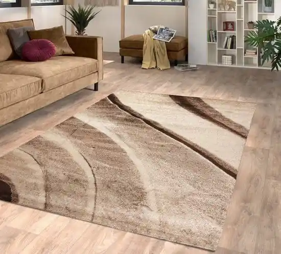 Nieuw Model Modern vloerkleed - Lima Designer Bruin - 80 X 150 CM